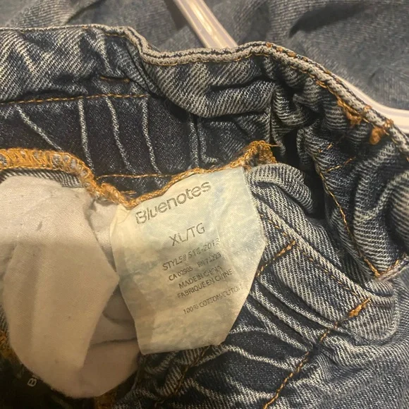 Blue Notes High Rise Mom Jeans XL - Picture 2 of 3